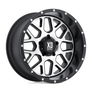 20X10 XD XD820 GRENADE SATIN BLACK W/ MACHINED FACE 6X135