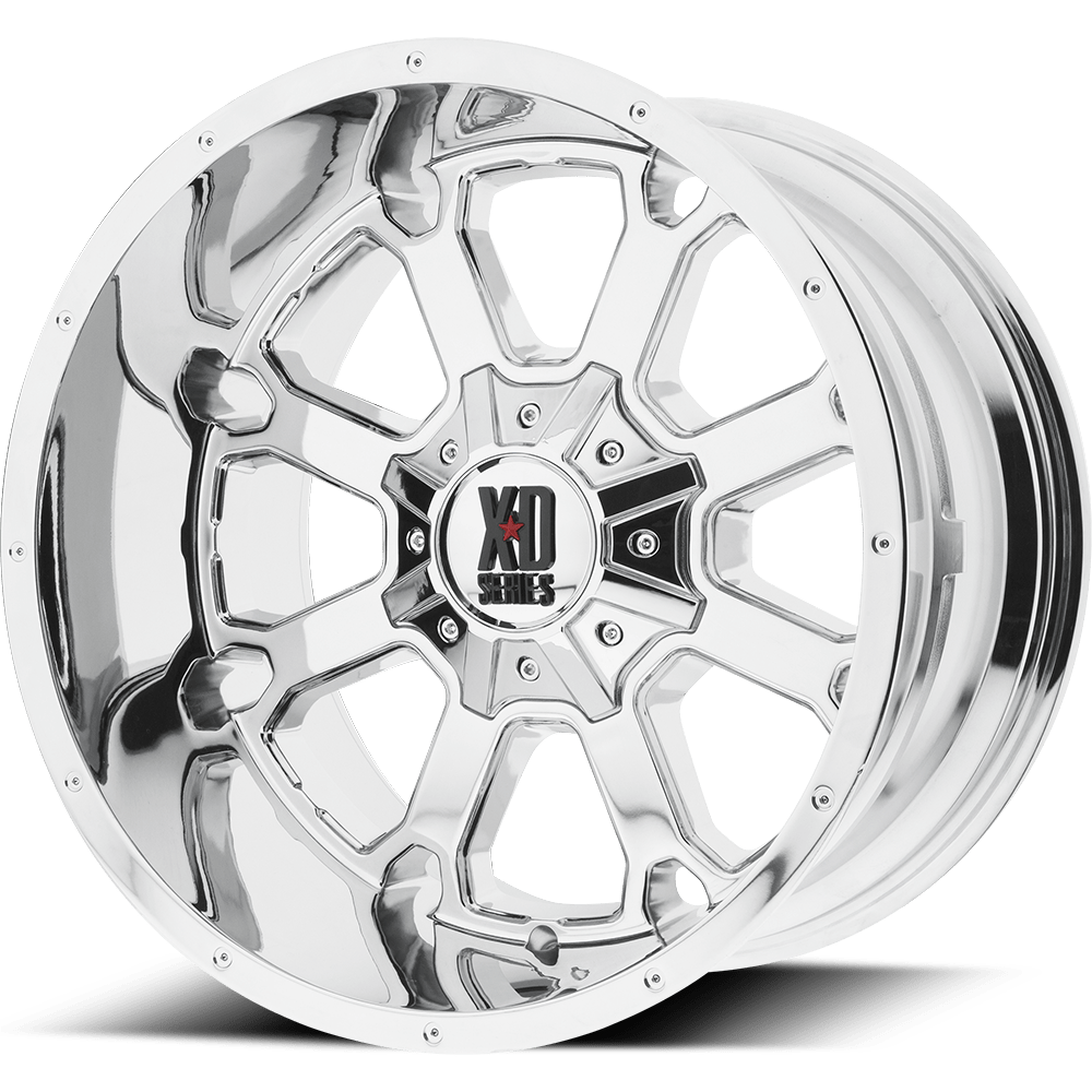 20X9 XD XD825 BUCK 25 CHROME 6X120