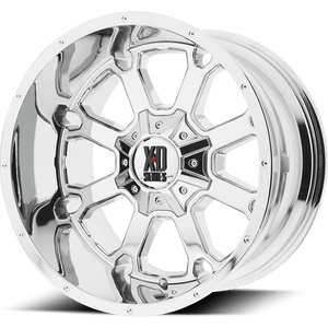 20X9 XD XD825 BUCK 25 CHROME 6X120