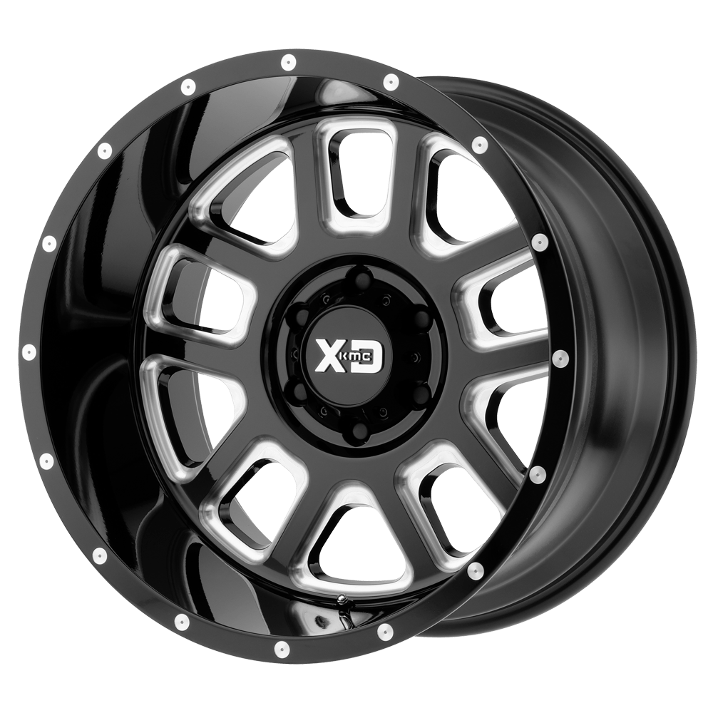 20X9 XD XD828 DELTA GLOSS BLACK MILLED 5X127