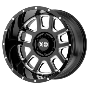 20X9 XD XD828 DELTA GLOSS BLACK MILLED 5X127