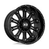 20X9 XD XD829 HOSS II RIMS - GLOSS BLACK 6X135