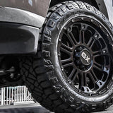 20X9 XD XD829 HOSS II RIMS - SATIN BLACK MACH W/ GRAY TINT 6X135