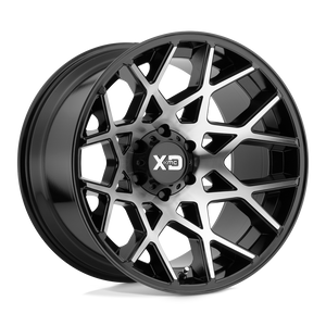 20X10 XD XD831 CHOPSTIX GLOSS BLACK MACHINED 8X170