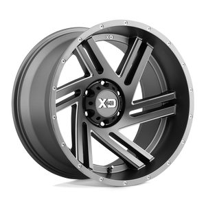 17X9 XD XD835 SWIPE SATIN GRAY MILLED 6X114.3