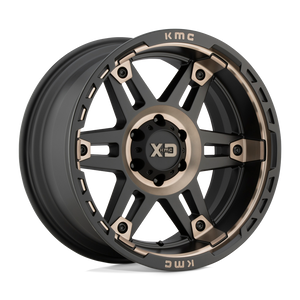 20X9 XD XD840 SPY II SATIN BLACK W/ DARK TINT 5X127