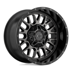 20X10 XD XD842 SNARE GLOSS BLACK W/ GRAY TINT 6X120