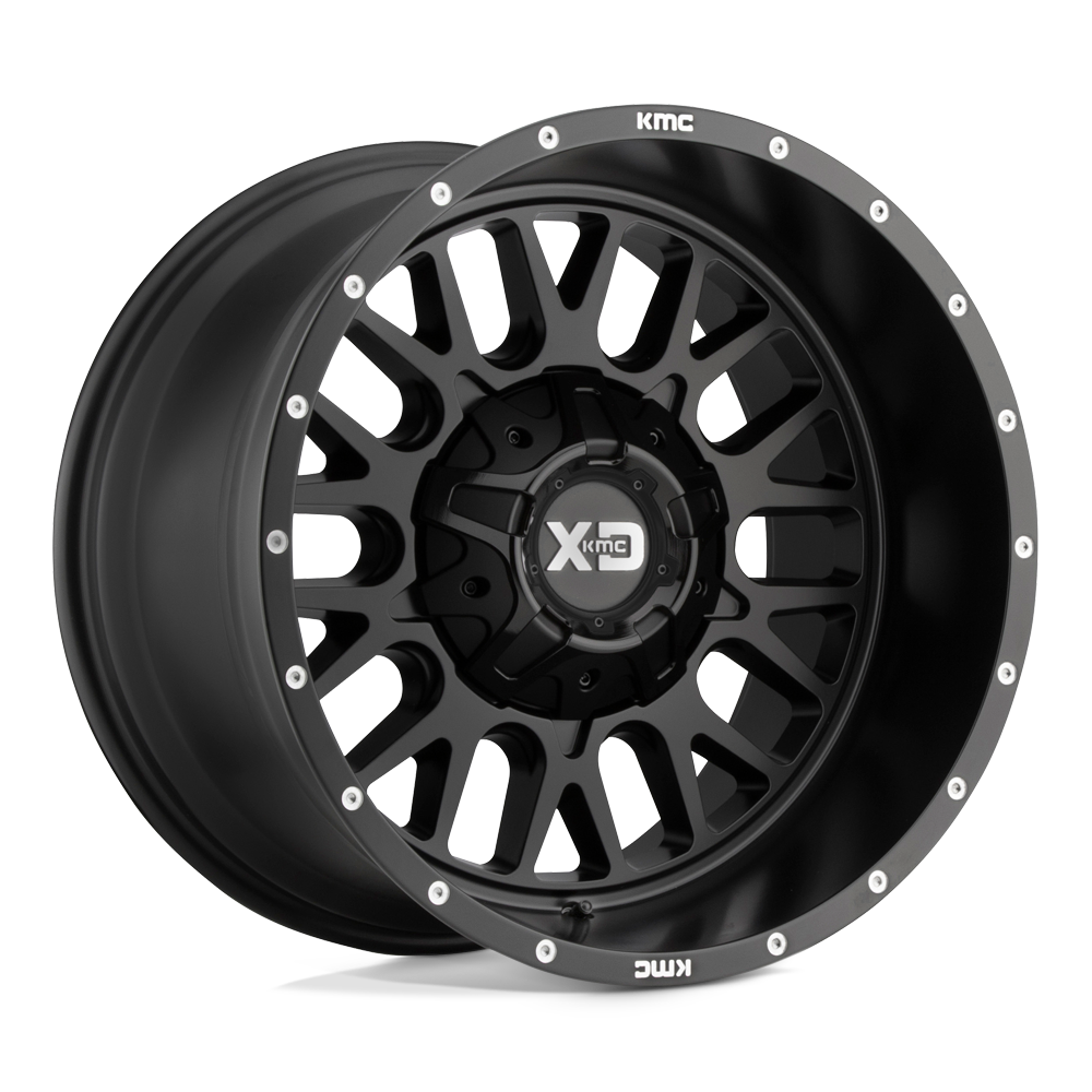 20X10 XD XD842 SNARE SATIN BLACK 6X135/6X139.7