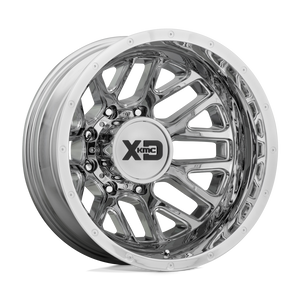 17X6.5 XD XD843 GRENADE DUALLY CHROME 8X210