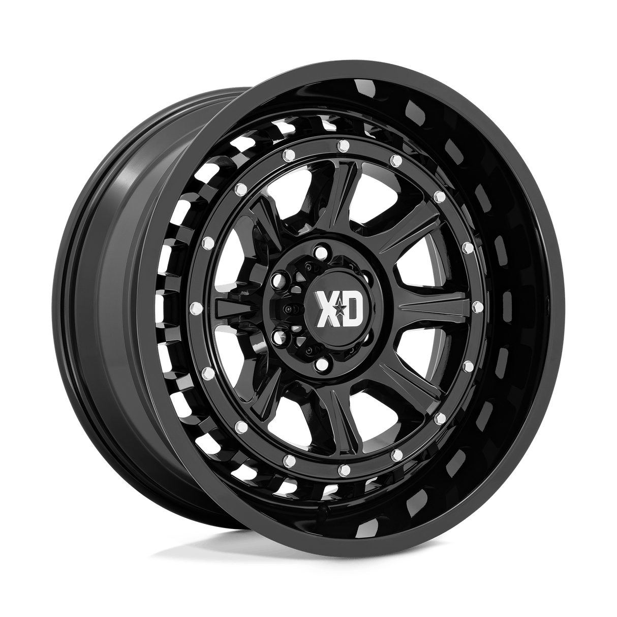 20X10 XD XD866 OUTLANDER GLOSS BLACK 5X127