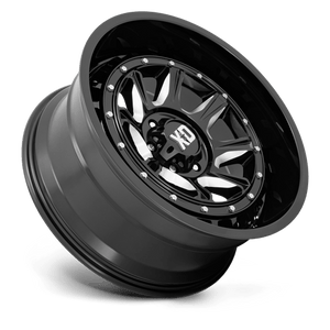 20X10 XD XD866 OUTLANDER GLOSS BLACK MILLED 5X127