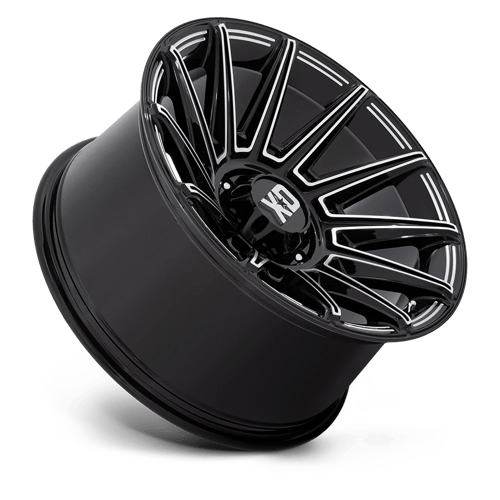 20X10 XD XD867 SPECTER GLOSS BLACK MILLED 5X127