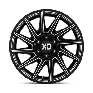 20X10 XD XD867 SPECTER GLOSS BLACK MILLED 8X180