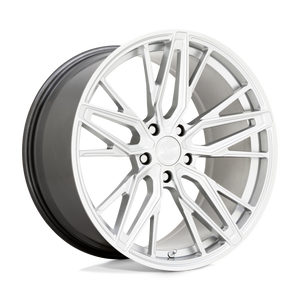 20" XO ZURICH HYPER SILVER W MIRROR CUT FACE 5X112