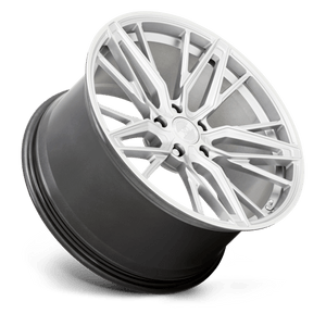 20" XO ZURICH HYPER SILVER W MIRROR CUT FACE 5X114.3