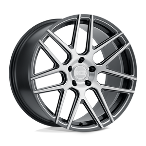 20" XO MOSCOW GLOSS GUNMETAL W/ MILLED SPOKE 5X120