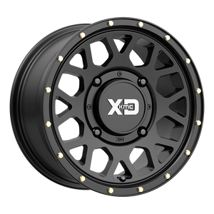 15X6 XD Powersports XS135 GRENADE SATIN BLACK 4X110
