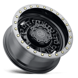 20X9.5 Black Rhino Hard Alloys ABRAMS GLOSS GUN BLACK MACH DARK TINT 6X139.7