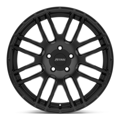 19" Petrol P6A MATTE BLACK 5X112
