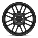 17" Petrol P6A MATTE BLACK 5X110