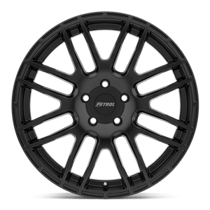 17" Petrol P6A MATTE BLACK 5X105
