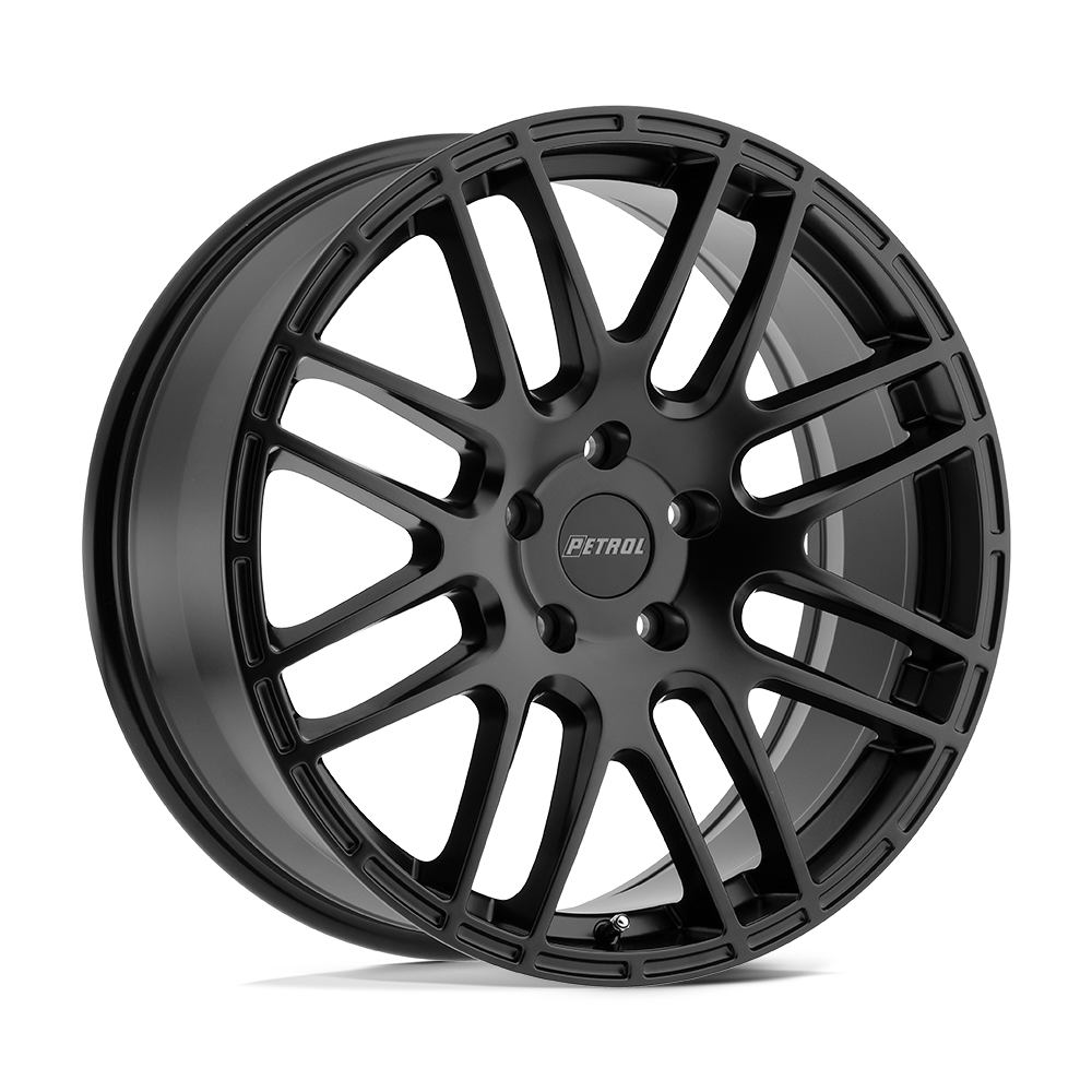 17" Petrol P6A MATTE BLACK 5X114.3