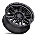 20" Black Rhino Hard Alloys ALAMO MATTE BLACK W/ BLACK BOLTS 6X139.7