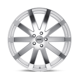 20X10 TSW BROOKLANDS SILVER W/ MIRROR CUT FACE 5X112