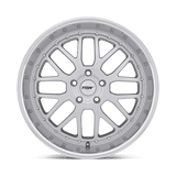 20" TSW VALENCIA SILVER W/ MIRROR CUT LIP 5X120