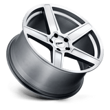 20" TSW ASCENT MATTE TITANIUM SILVER 5X114.3