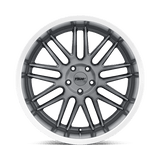 20X10 TSW AVALON GUNMETAL W/ MACHINED LIP 5X120