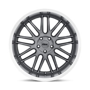 20X10 TSW AVALON GUNMETAL W/ MACHINED LIP 5X120
