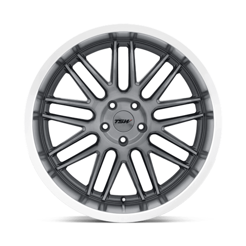 20" TSW AVALON GUNMETAL W/ MACHINED LIP 5X120