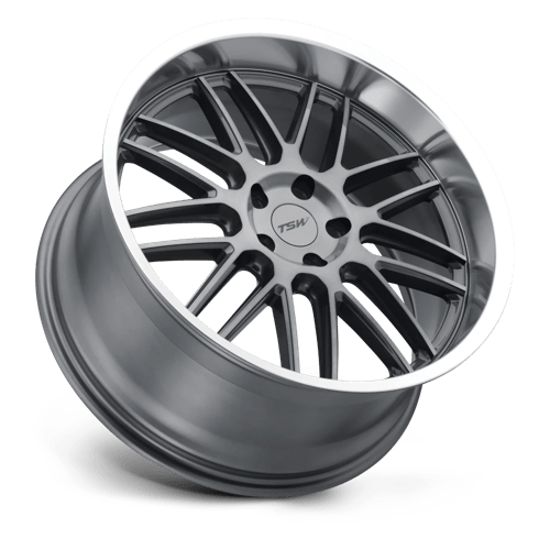 20" TSW AVALON GUNMETAL W/ MACHINED LIP 5X120