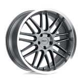 20" TSW AVALON GUNMETAL W/ MACHINED LIP 5X120
