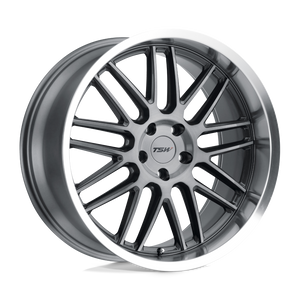 20" TSW AVALON GUNMETAL W/ MACHINED LIP 5X120