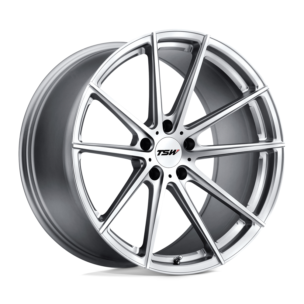 19" TSW BATHURST SILVER W/ MIRROR CUT FACE 5X114.3