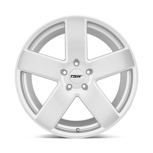 18" TSW BRISTOL SILVER W/ MIRROR CUT FACE 5X114.3