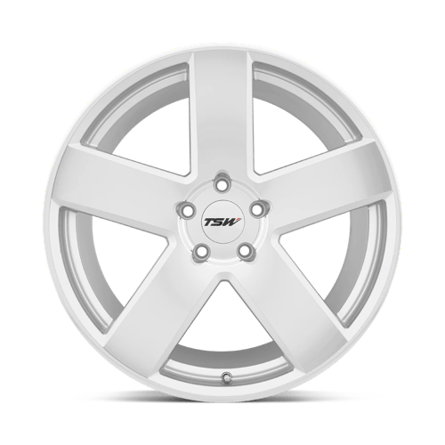 20" TSW BRISTOL SILVER W/ MIRROR CUT FACE 5X120
