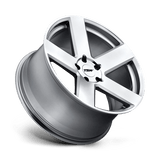 18" TSW BRISTOL SILVER W/ MIRROR CUT FACE 5X114.3