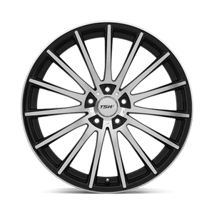 19X8.5 TSW CHICANE GLOSS BLACK W/ MIRROR CUT FACE 5X112