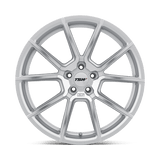 20" TSW CHRONO SILVER W/ MIRROR CUT FACE 5X112