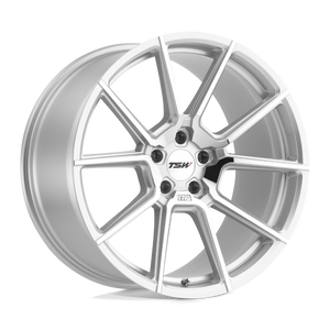 21" TSW CHRONO SILVER W/ MIRROR CUT FACE 5X112