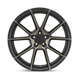 19X9.5 TSW CHRONO MATTE BLACK W/ MACH DARK FACE 5X120
