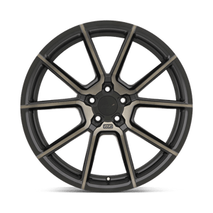 21" TSW CHRONO MATTE BLACK W/ MACH DARK FACE 5X120