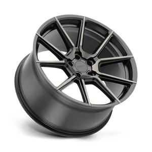 19" TSW CHRONO MATTE BLACK W/ MACH DARK FACE 5X120