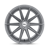 20" TSW CLYPSE TITANIUM W/ MATTE BRUSHED FACE 5X120