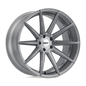 18" TSW CLYPSE TITANIUM W/ MATTE BRUSHED FACE 5X114.3