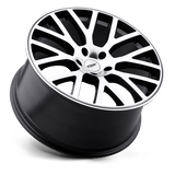 22" TSW DONINGTON GUNMETAL MIRROR CUT FACE 5X120