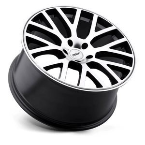 22" TSW DONINGTON GUNMETAL MIRROR CUT FACE 5X120